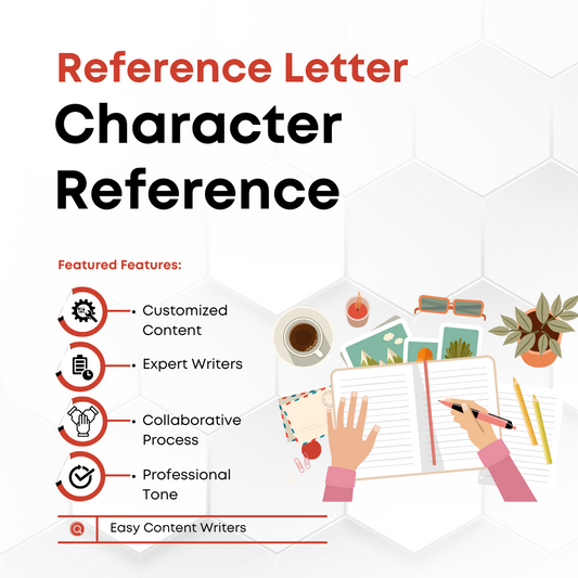 Character Reference Letter Writing Service